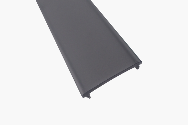 ALUMINIUM LED Profil Cover schwarz XL 2m
