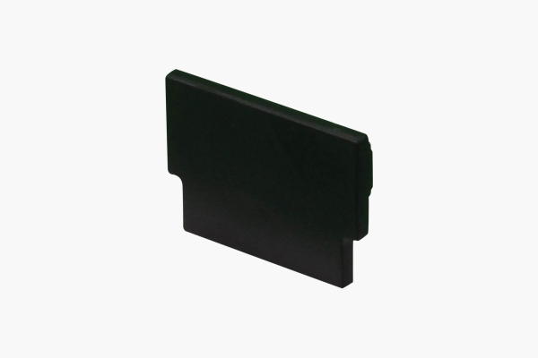 ALUMINIUM LED Profil INFERNO PVC Endkappe schwarz