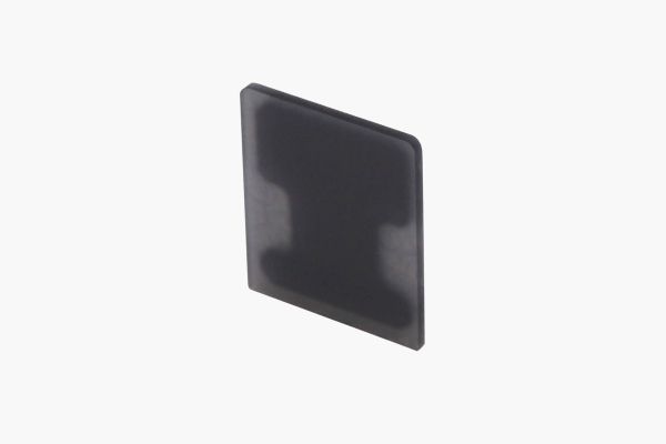 ALUMINIUM LED Profil ROMA XL U-Endkappe schwarz